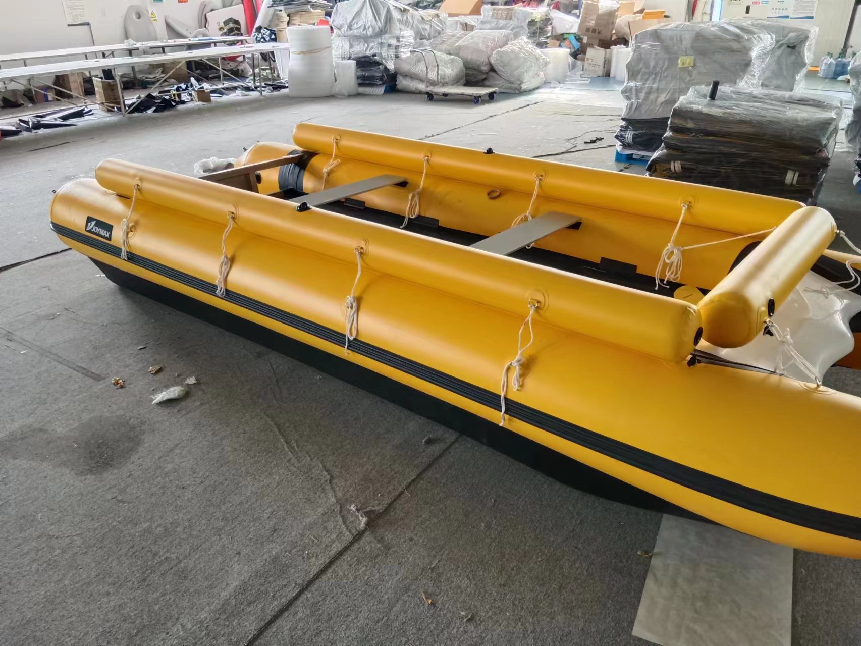  Aluminium Floor Catamaran Speed Inflatable Boat 