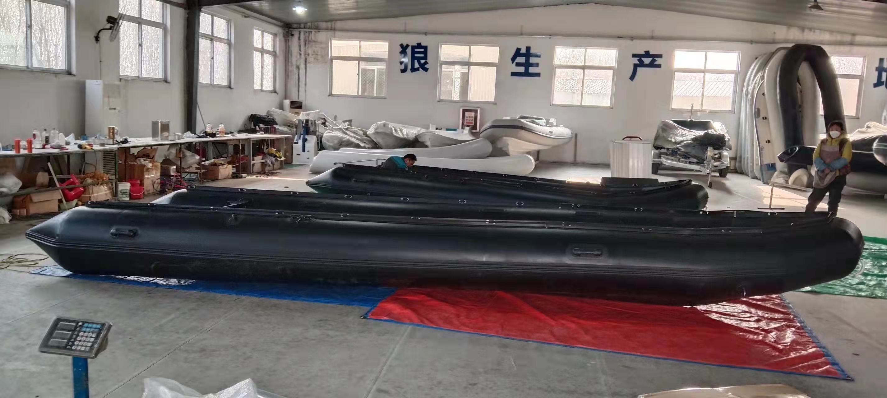 20ft Pvc Materail Inflatable Boat with Outboard Engine