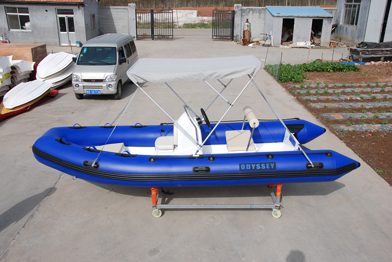 Fiberglass Portable Tender High Speed Rib Boat