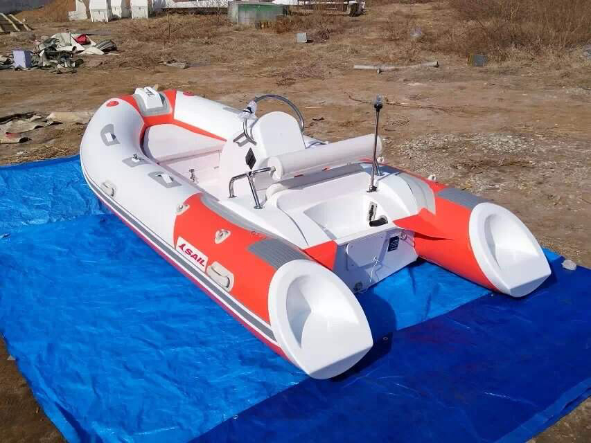 PVC Fishing Outboard Engine Boat for Fishing
