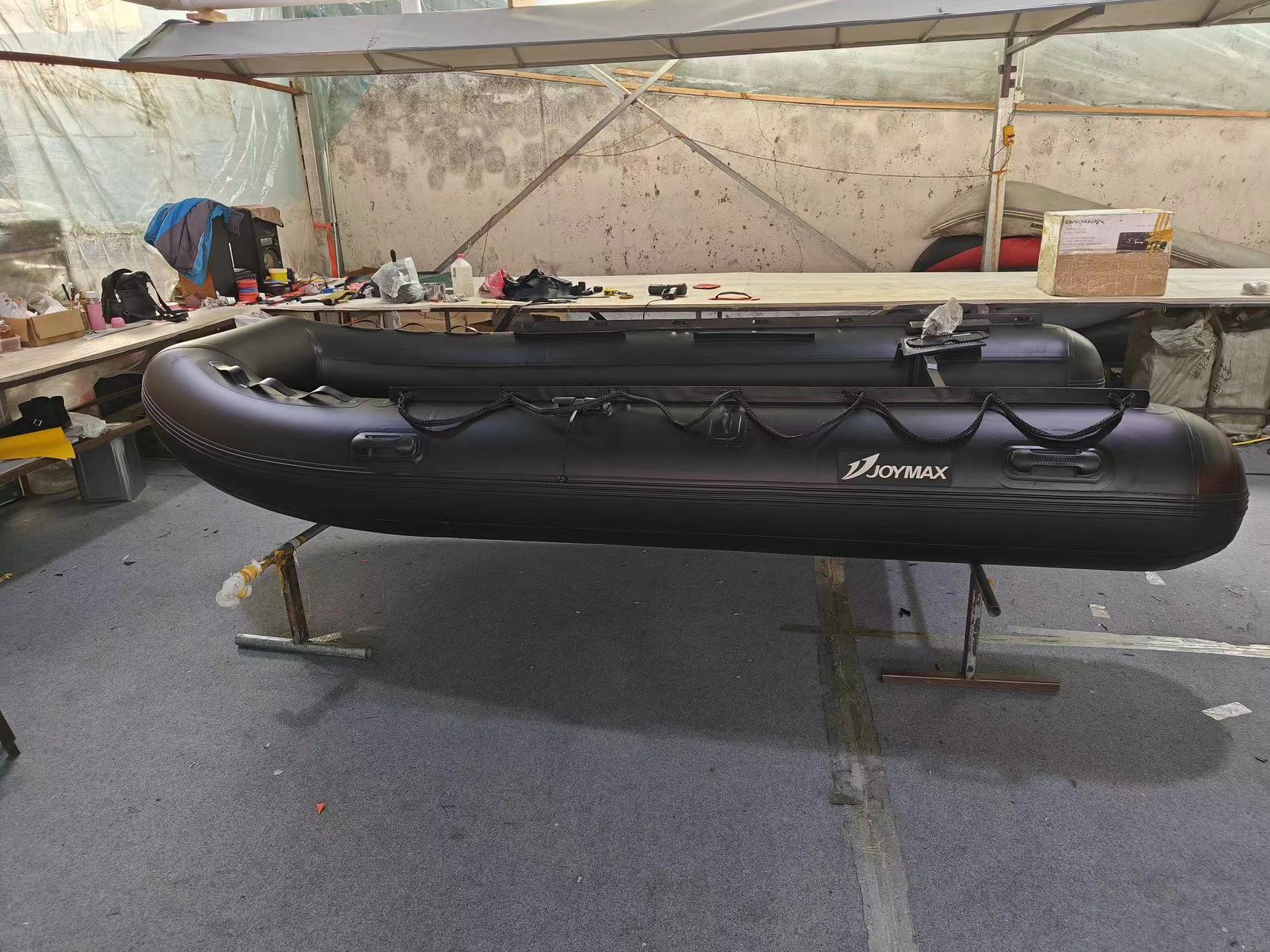  12ft Aluminium Floor inflatable boat rounded tail