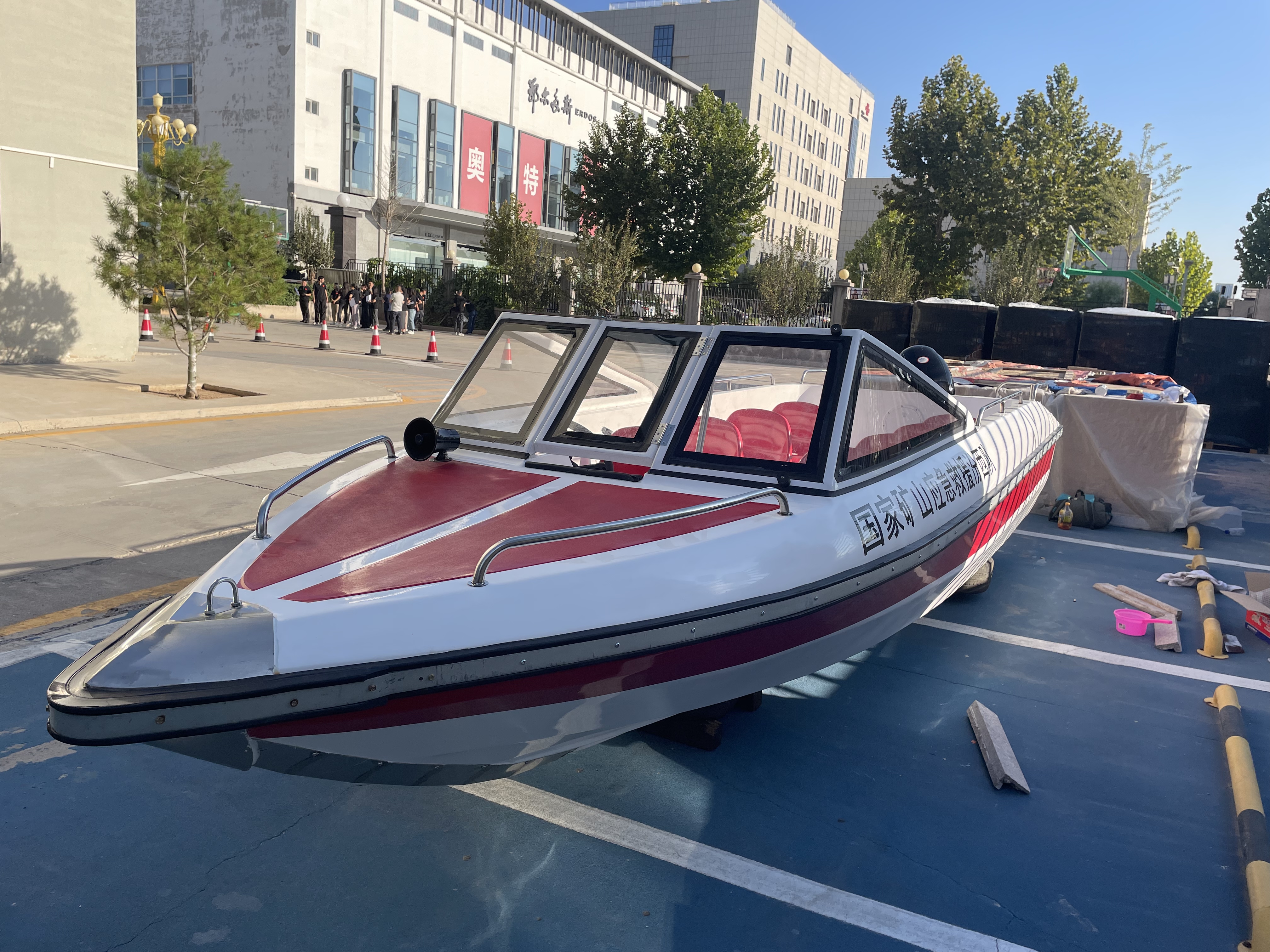 590cm Working boat fiberglass boat 