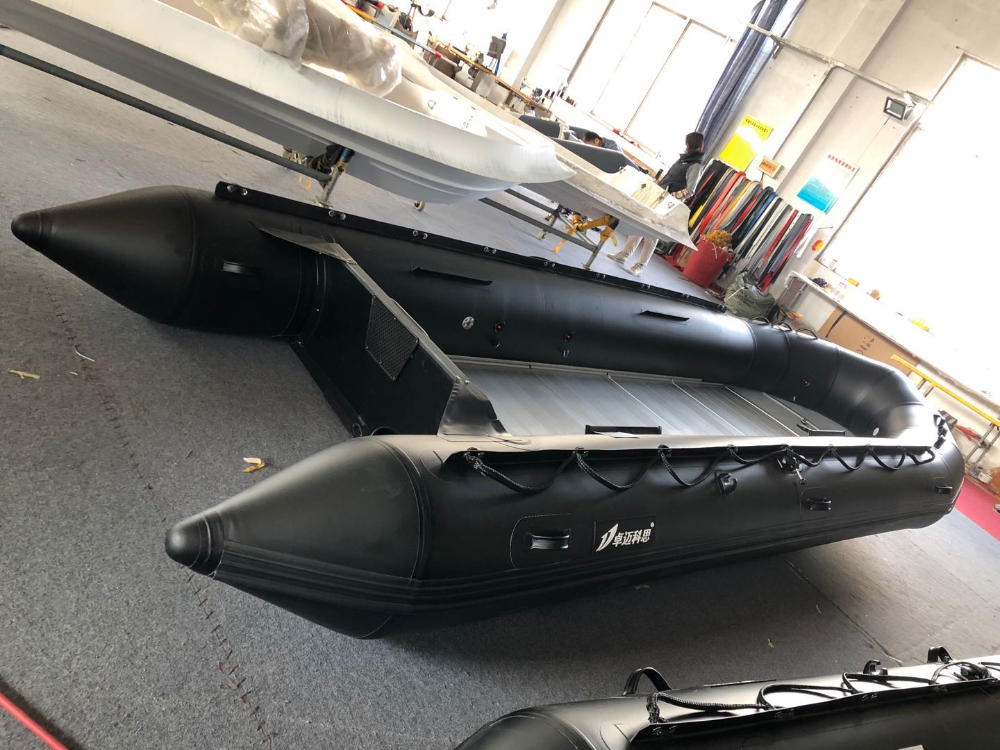 3.8M Rubber Boat with outboard engine