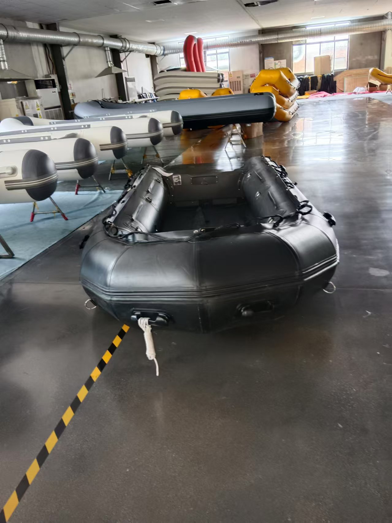 3.8M Rubber Boat with outboard engine