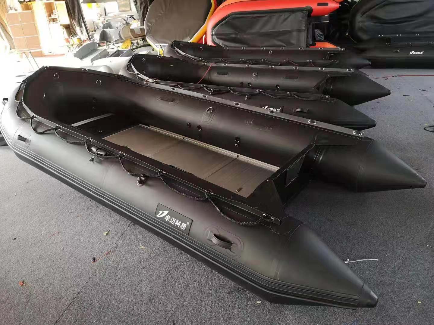 3.8M Rubber Boat with outboard engine