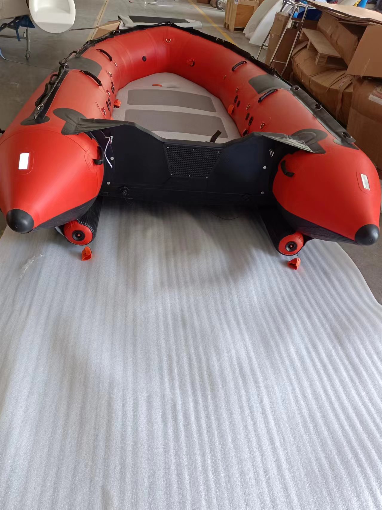 430cm 14.3ft PVC inflatable Boat for fishing 
